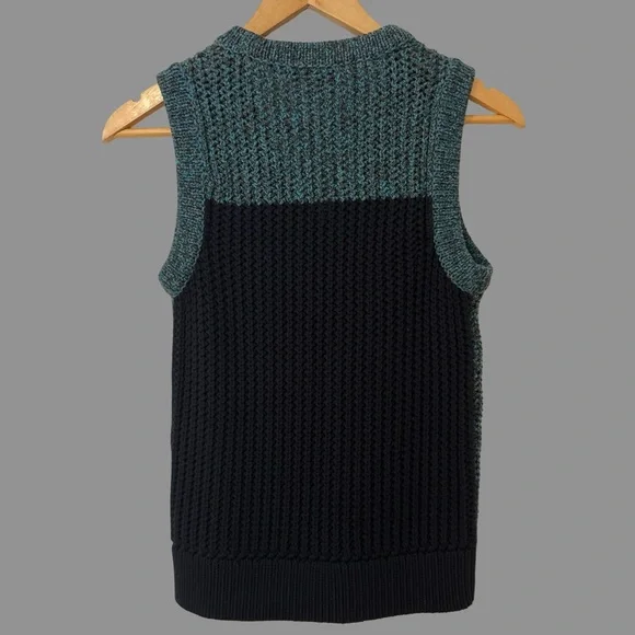 Rag & Bone Carmen V-Neck Sleeveless Knit Colorblock Pullover Vest XS - Picture 4 of 8